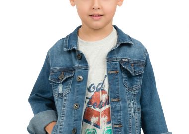 Τζην μπουφάν με καταστροφές για αγόρι | ΜΠΛΕ ΤΖΗΝ - Energiers - 